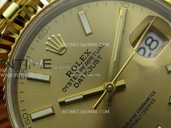DateJust 41 126333 904L SS/YG VSF 1:1 Best Edition Gold Dial on Jubilee Bracelet VS3235 – Bild 9