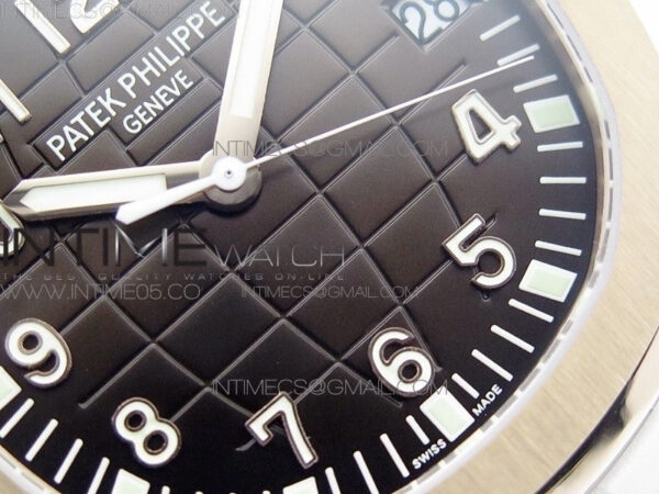 Aquanaut 5167R RG ZF 1:1 Best Edition Brown Dial on White Rubber Strap 324CS (Free box) – Bild 5