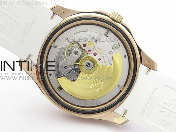 Aquanaut 5167R RG ZF 1:1 Best Edition Brown Dial on White Rubber Strap 324CS (Free box) – Bild 22