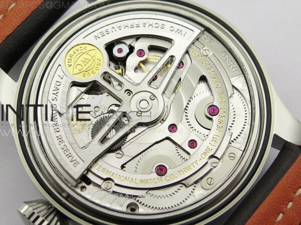 Big Pilot Annual Calendar SS IW5027 AZF 1:1 Best Edition Gray Dial on Brown Leather Strap A52850 – Bild 26