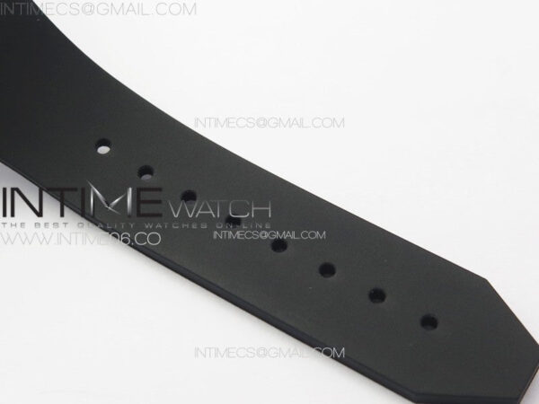 Classic Fusion Orlinski RG B50F 1:1 Best Edition Black Faceted Dial on Black Rubber Strap A2892 – Bild 13