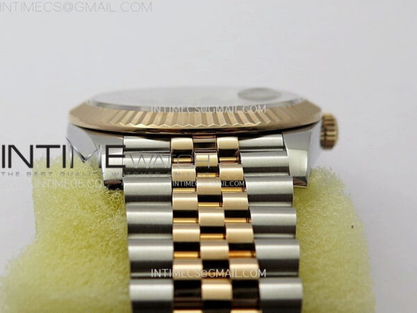 DateJust 41 126331 904L SS/RG VSF 1:1 Best Edition Motif Gray Fluted Dial on Jubilee Bracelet VS3235 – Bild 13