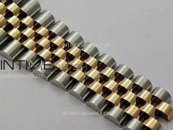 DateJust 41 126331 904L SS/RG VSF 1:1 Best Edition Motif Gray Fluted Dial on Jubilee Bracelet VS3235 – Bild 16