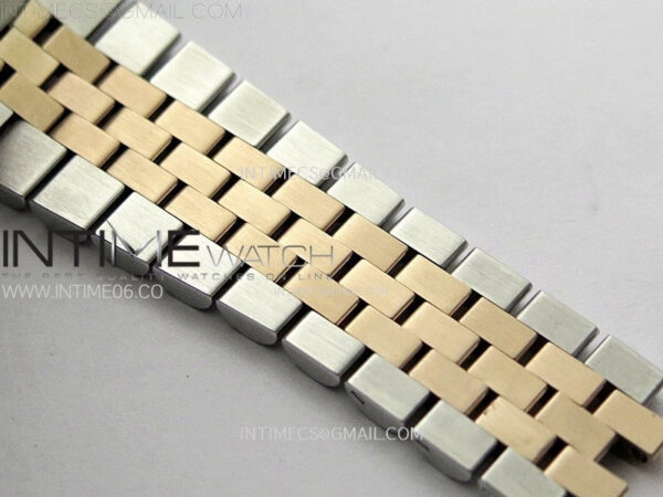 DateJust 41 126331 904L SS/RG VSF 1:1 Best Edition Motif Gray Fluted Dial on Jubilee Bracelet VS3235 – Bild 17