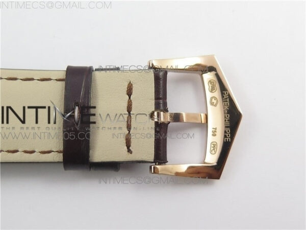 Annual Calendar Complications 5205R GRF RG Black dial on Brown leather strap – Bild 19