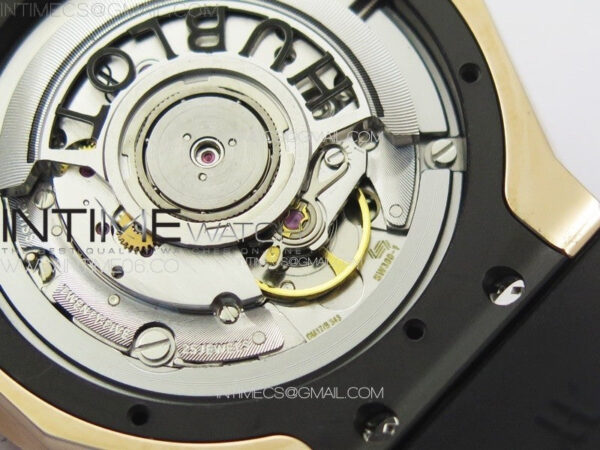 Classic Fusion Orlinski RG B50F 1:1 Best Edition Black Faceted Dial on Black Rubber Strap A2892 – Bild 20