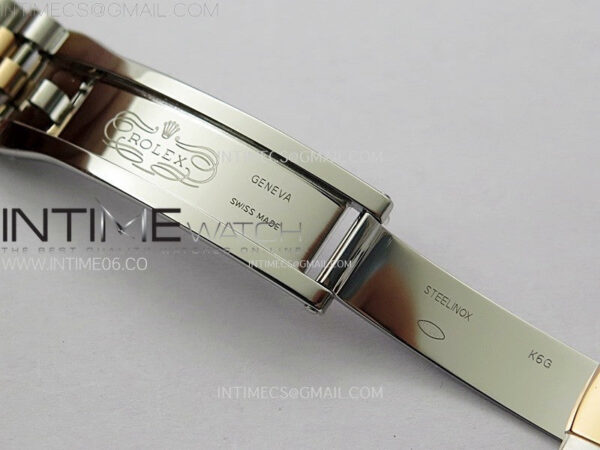 DateJust 41 126331 904L SS/RG VSF 1:1 Best Edition Motif Gray Fluted Dial on Jubilee Bracelet VS3235 – Bild 19