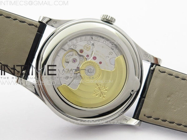Annual Calendar Moonphase 5396 SS PPF 1:1 Best Edition White Dial on Black Leather Strap PPF324 – Bild 21