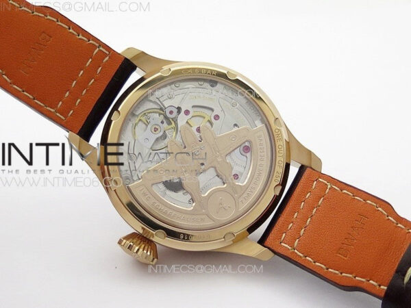 Big Pilot Annual Calendar RG IW5027 AZF 1:1 Best Edition Brown Dial on Brown Leather Strap A52850 – Bild 20