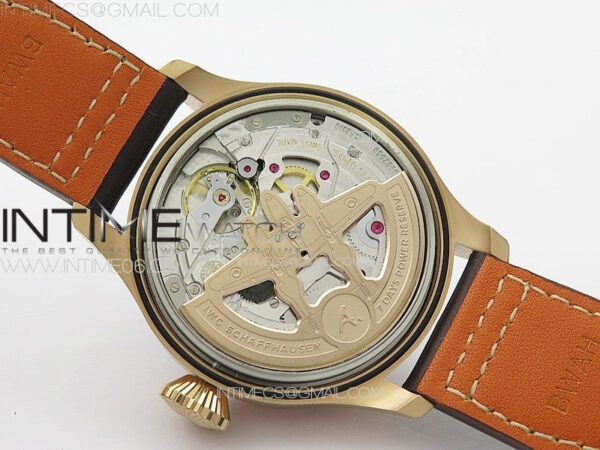 Big Pilot Annual Calendar RG IW5027 AZF 1:1 Best Edition Brown Dial on Brown Leather Strap A52850 – Bild 22