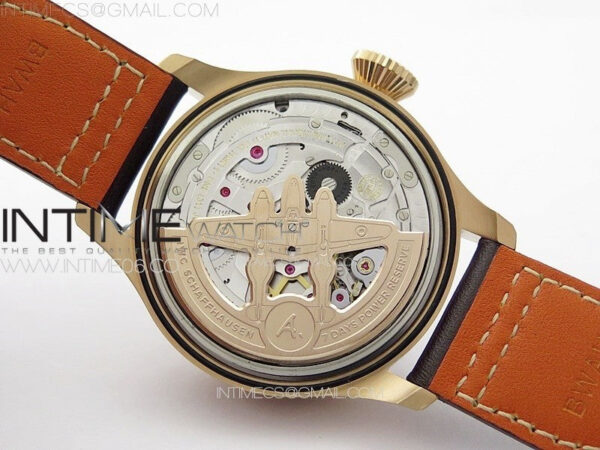 Big Pilot Annual Calendar RG IW5027 AZF 1:1 Best Edition Brown Dial on Brown Leather Strap A52850 – Bild 23
