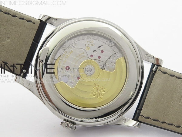 Annual Calendar Moonphase 5396 SS PPF 1:1 Best Edition White Dial on Black Leather Strap PPF324 – Bild 22