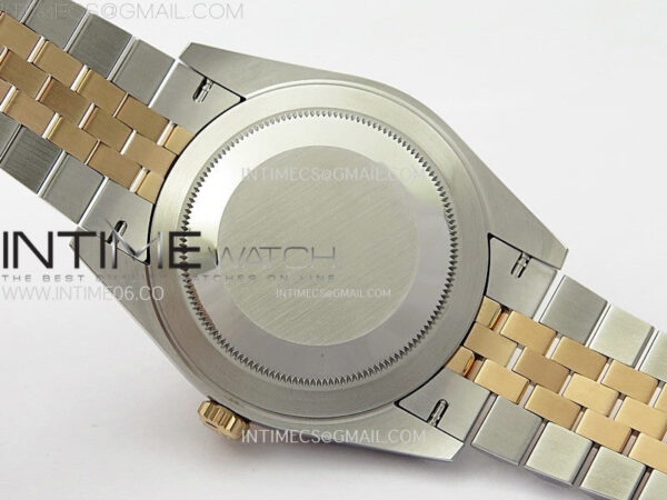 DateJust 41 126331 904L SS/RG VSF 1:1 Best Edition Motif Gray Fluted Dial on Jubilee Bracelet VS3235 – Bild 24