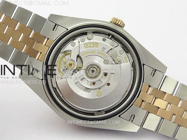 DateJust 41 126331 904L SS/RG VSF 1:1 Best Edition Motif Gray Fluted Dial on Jubilee Bracelet VS3235 – Bild 27