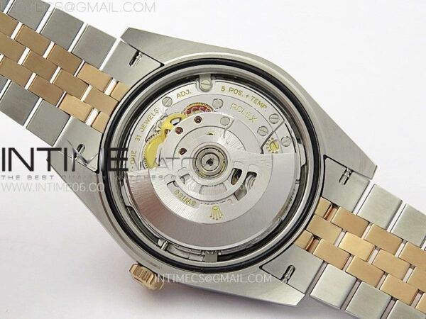 DateJust 41 126331 904L SS/RG VSF 1:1 Best Edition Motif Gray Fluted Dial on Jubilee Bracelet VS3235 – Bild 28