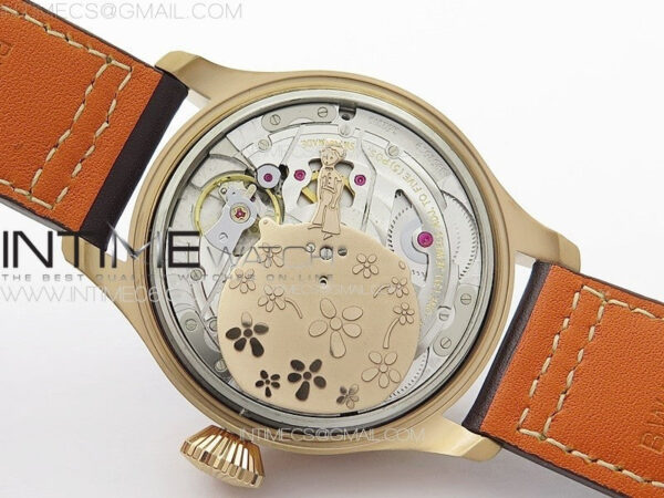 Big Pilot Annual Calendar RG IW5027 "Le Petit Prince" AZF 1:1 Best Edition Blue Dial on Brown Leather Strap A52850 – Bild 22