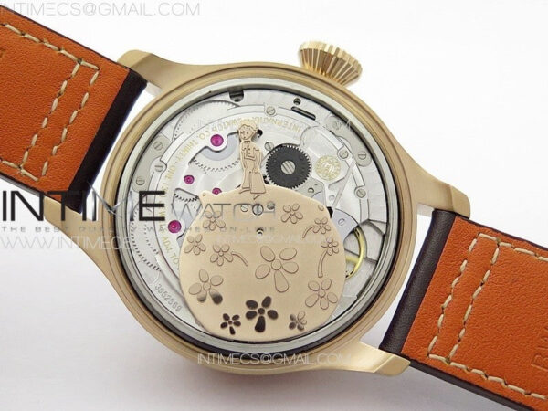 Big Pilot Annual Calendar RG IW5027 "Le Petit Prince" AZF 1:1 Best Edition Blue Dial on Brown Leather Strap A52850 – Bild 23