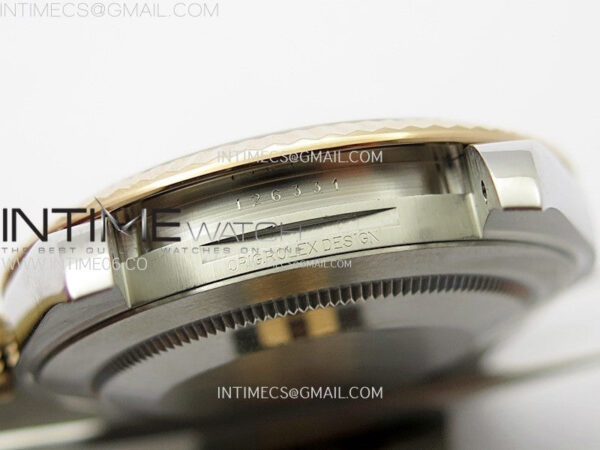 DateJust 41 126331 904L SS/RG VSF 1:1 Best Edition Motif Gray Fluted Dial on Jubilee Bracelet VS3235 – Bild 35