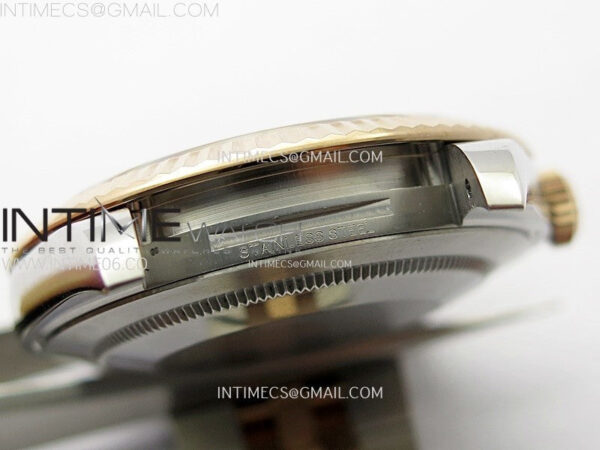 DateJust 41 126331 904L SS/RG VSF 1:1 Best Edition Motif Gray Fluted Dial on Jubilee Bracelet VS3235 – Bild 36