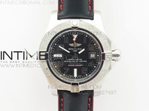 AVENGER II SEAWOLF SS BLACK DIAL ON BLACK NYLON STRAP A2836