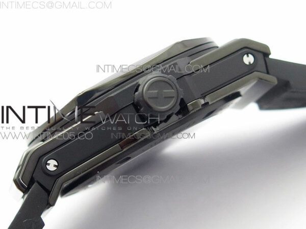 Big Bang Sang Bleu DLC Ti WWF 1:1 Best Edition Black Skeletonal Dial On Black Gummy Strap Asian HB1213 V2 – Bild 8
