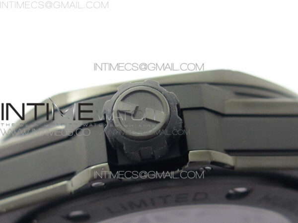 Big Bang Sang Bleu DLC Ti WWF 1:1 Best Edition Black Skeletonal Dial On Black Gummy Strap Asian HB1213 V2 – Bild 9
