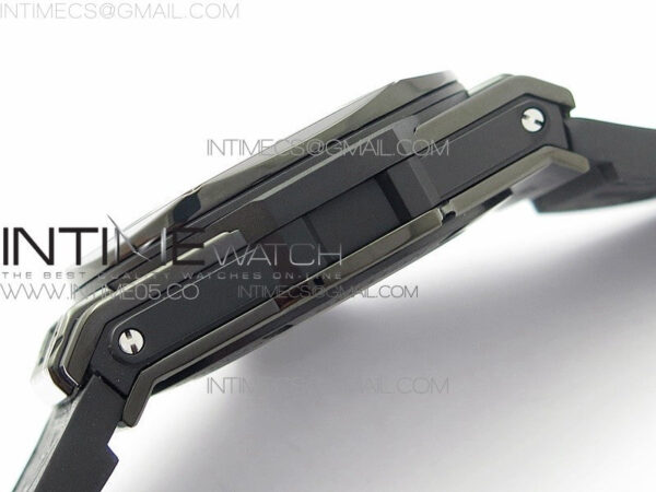 Big Bang Sang Bleu DLC Ti WWF 1:1 Best Edition Black Skeletonal Dial On Black Gummy Strap Asian HB1213 V2 – Bild 10