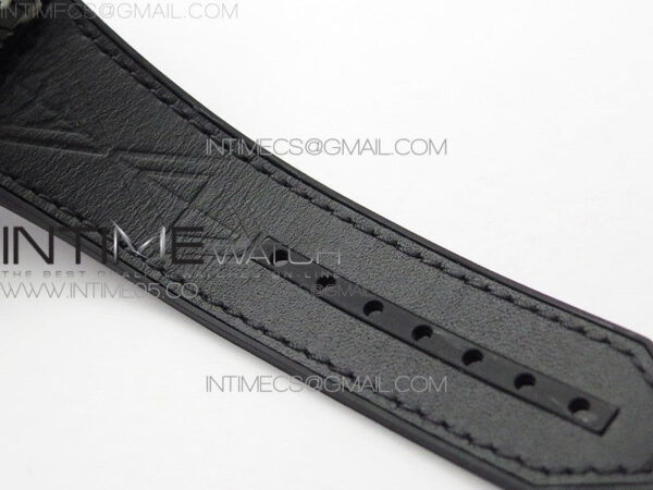 Big Bang Sang Bleu DLC Ti WWF 1:1 Best Edition Black Skeletonal Dial On Black Gummy Strap Asian HB1213 V2 – Bild 15