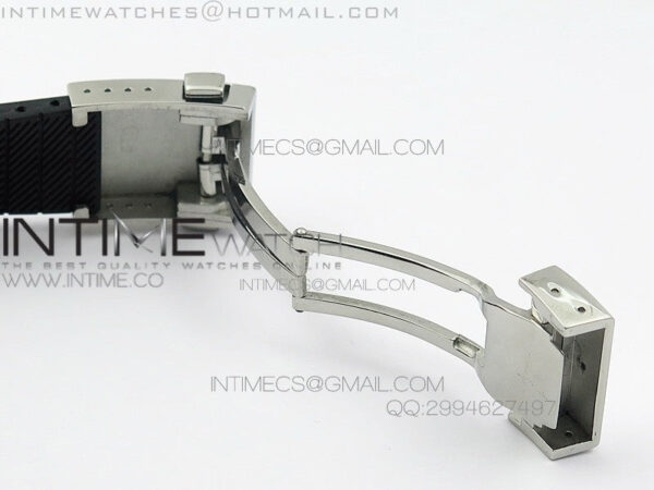 Avenger GMT SS White Sticks Marker Dial on Rubber strap A2836 – Bild 9