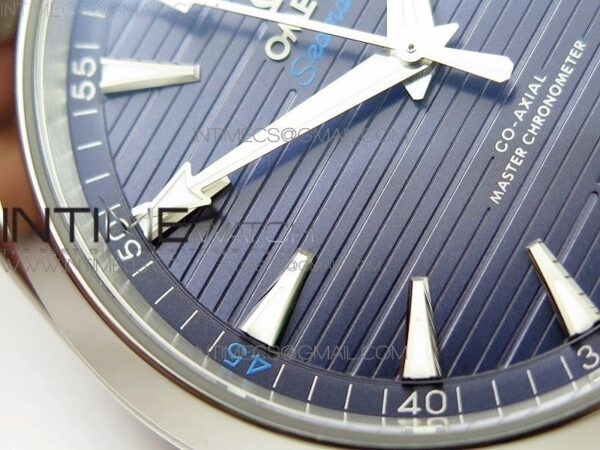 Aqua Terra 150M Master Chronometers VSF 1:1 Best Edition Deep Blue Dial Silver Hand on SS Bracelet A8900 Super Clone – Bild 12