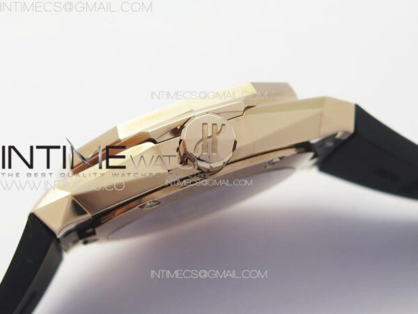 Classic Fusion Orlinski RG B50F 1:1 Best Edition White Faceted Dial on White Rubber Strap A2892 – Bild 8