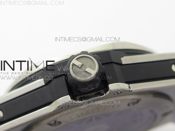 Big Bang Sang Bleu Ti WWF 1:1 Best Edition Black Skeletonal Dial On Black Gummy Strap Asian HB1213 V2 – Bild 6