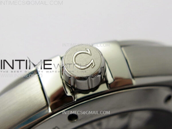 Constellation 39mm SS VSF 1:1 Best Edition Black Textured Dial on Black Leather Strap A8800 – Bild 10