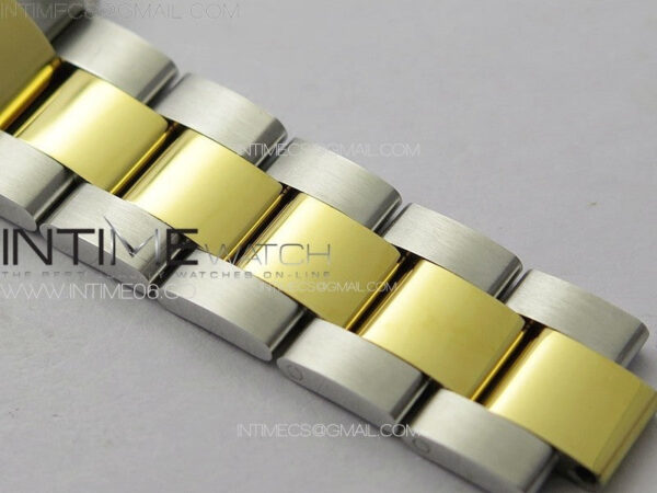 DateJust 31mm 72610 SS/YG Crystals Bezel APSF Best Edition White MOP Dial Crystals Markers on Oyster Bracelet A2824 – Bild 10