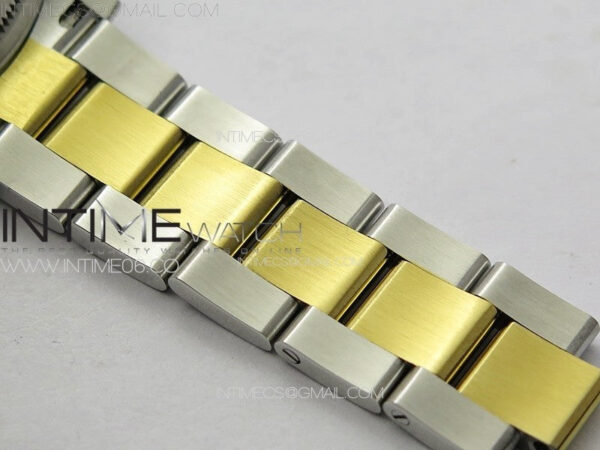 DateJust 31mm 72610 SS/YG Crystals Bezel APSF Best Edition White MOP Dial Crystals Markers on Oyster Bracelet A2824 – Bild 12