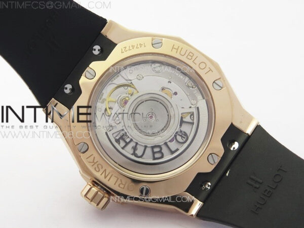 Classic Fusion Orlinski RG B50F 1:1 Best Edition White Faceted Dial on White Rubber Strap A2892 – Bild 17