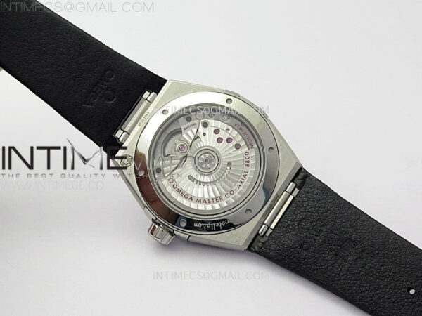 Constellation 39mm SS VSF 1:1 Best Edition Black Textured Dial on Black Leather Strap A8800 – Bild 18