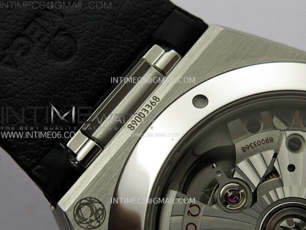 Constellation 39mm SS VSF 1:1 Best Edition Black Textured Dial on Black Leather Strap A8800 – Bild 21