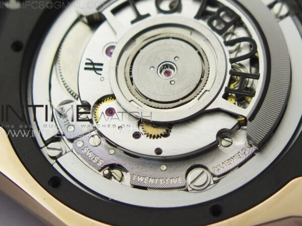 Classic Fusion Orlinski RG B50F 1:1 Best Edition White Faceted Dial on White Rubber Strap A2892 – Bild 21