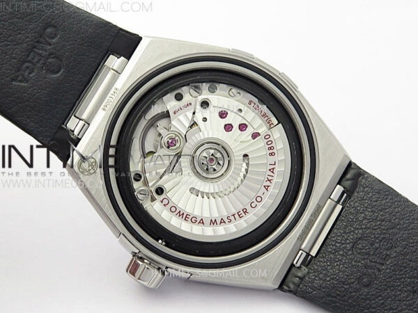 Constellation 39mm SS VSF 1:1 Best Edition Black Textured Dial on Black Leather Strap A8800 – Bild 23