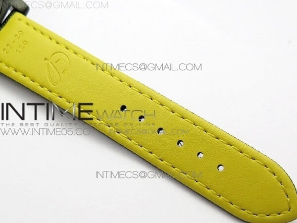Avenger Bandit V13317 Titanium DLC B50 Best Edition Green Dial Numbers Makers on Green Nylon strap A7750 – Bild 15