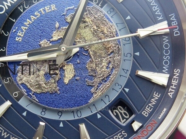 Aqua Terra 150M 43mm 24 VSF 1:1 Best Edition Blue Dial on Blue Rubber Strap A8938 Super Clone – Bild 5