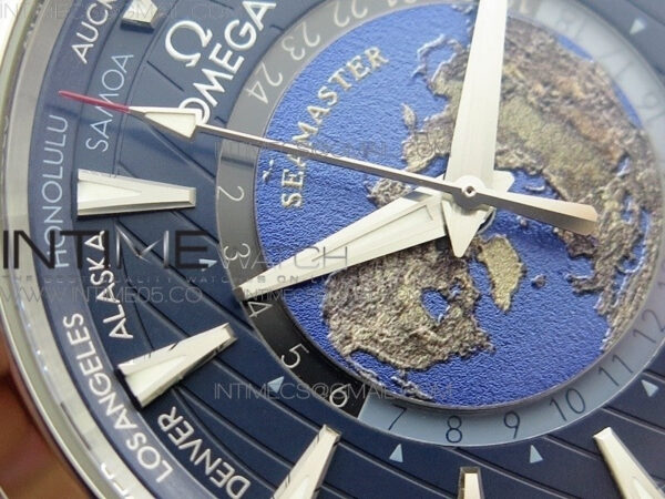 Aqua Terra 150M 43mm 24 VSF 1:1 Best Edition Blue Dial on Blue Rubber Strap A8938 Super Clone – Bild 7