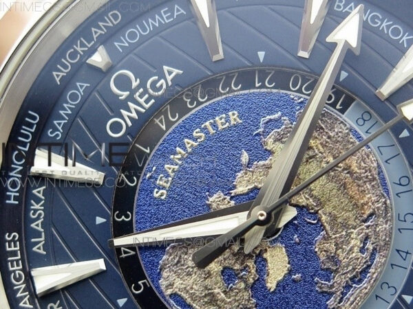 Aqua Terra 150M 43mm 24 VSF 1:1 Best Edition Blue Dial on Blue Rubber Strap A8938 Super Clone – Bild 8