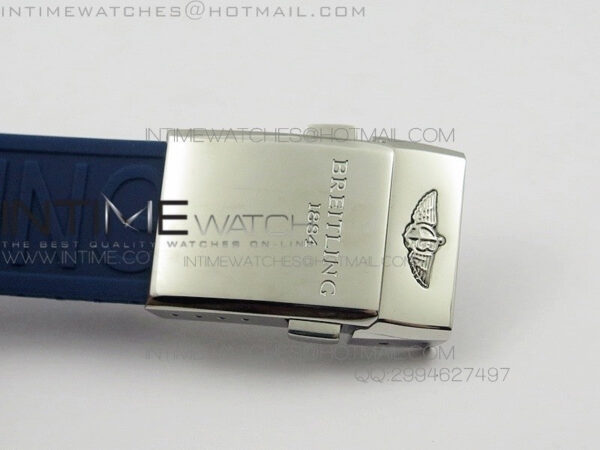 Avenger GMT SS Blue Sticks Marker Dial on Rubber strap A2836 – Bild 9