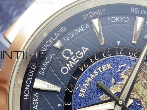 Aqua Terra 150M 43mm 24 VSF 1:1 Best Edition Blue Dial on Blue Rubber Strap A8938 Super Clone – Bild 9