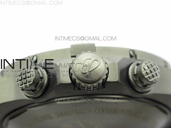Avenger Bandit V13317 Titanium DLC B50 Best Edition Black Dial Numbers Makers on Black Nylon strap A7750 – Bild 10