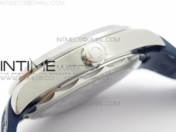 Aqua Terra 150M 43mm 24 VSF 1:1 Best Edition Blue Dial on Blue Rubber Strap A8938 Super Clone – Bild 10