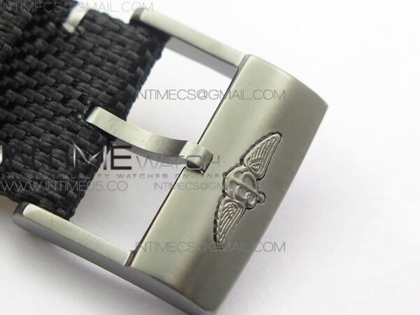 Avenger Bandit V13317 Titanium DLC B50 Best Edition Black Dial Numbers Makers on Black Nylon strap A7750 – Bild 13