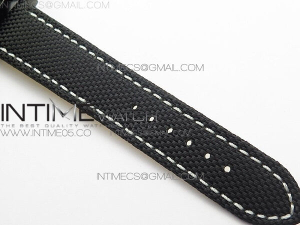 Avenger Bandit V13317 Titanium DLC B50 Best Edition Black Dial Numbers Makers on Black Nylon strap A7750 – Bild 14